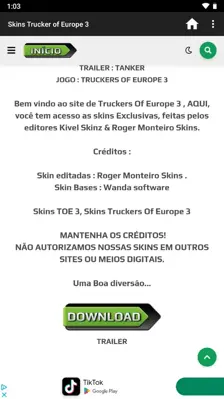 Skins Truckers Of Europe 3 android App screenshot 10