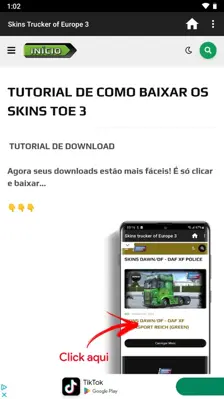 Skins Truckers Of Europe 3 android App screenshot 7